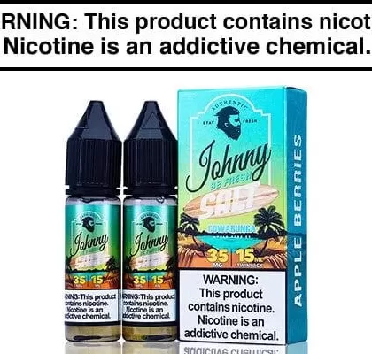 COWABUNGA BY JOHNNY BE FRESH SALTS 30ML - Vapejuice