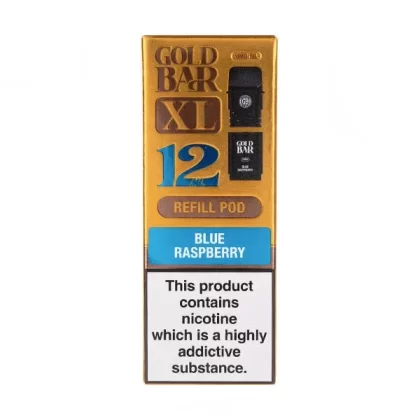 Blue Raspberry XL Prefilled Pod + Refill by Gold Bar