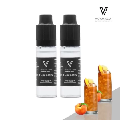 Vapoursson e-Liquid – Juicy Peach 0mg 10ml Bottle x 2 Pack | Cigee