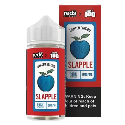 7 Daze Reds Apple x KEEP IT 100 – Slapple – 100ML E-Liquid - 0MG