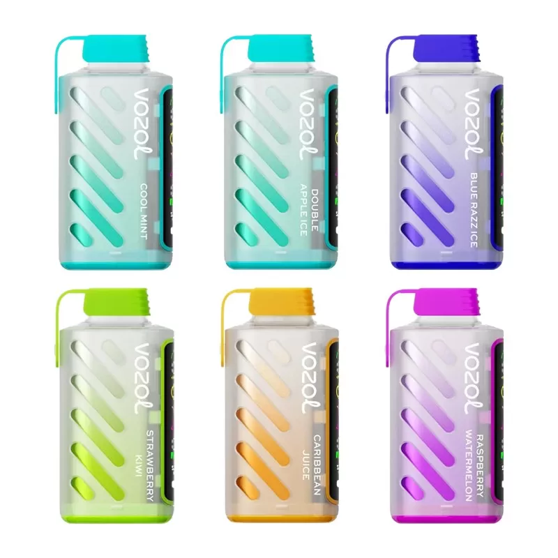 VOZOL Gear Power 20000 Rechargeable Disposable Kit (LED Display) - DOUBLE APPLE ICE