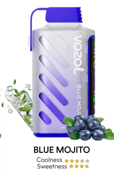 VOZOL Gear Power 20000 Rechargeable Disposable Kit (LED Display) - DOUBLE APPLE ICE - Image 3