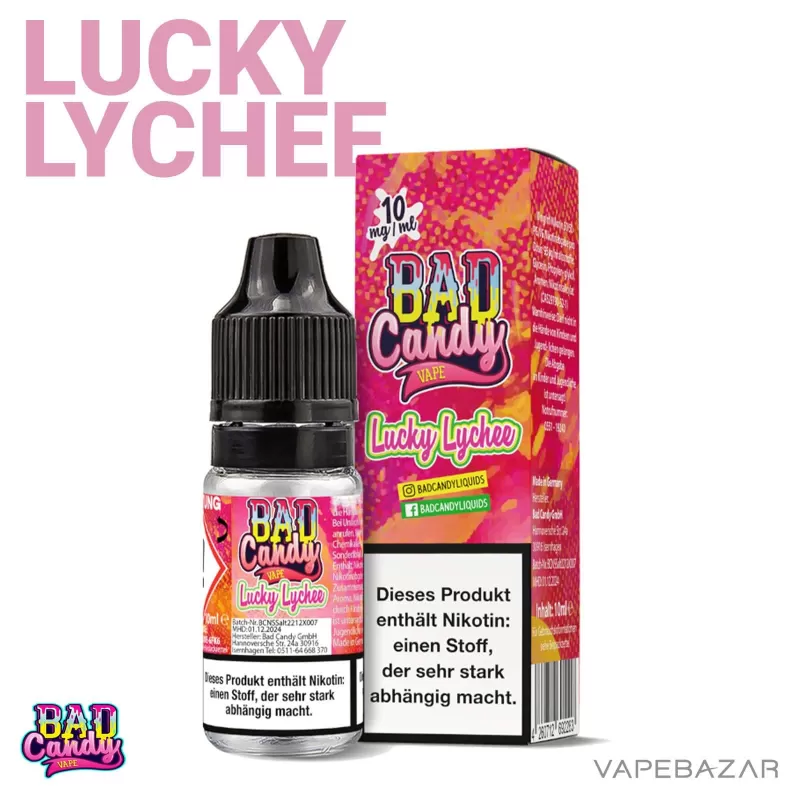 Bad Candy Liquid – Lucky Lychee - Vapebazar - Image 3