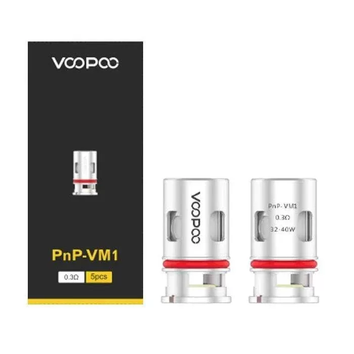 VooPoo PnP Replacement Coils - VM5 0.2 (40-60W)