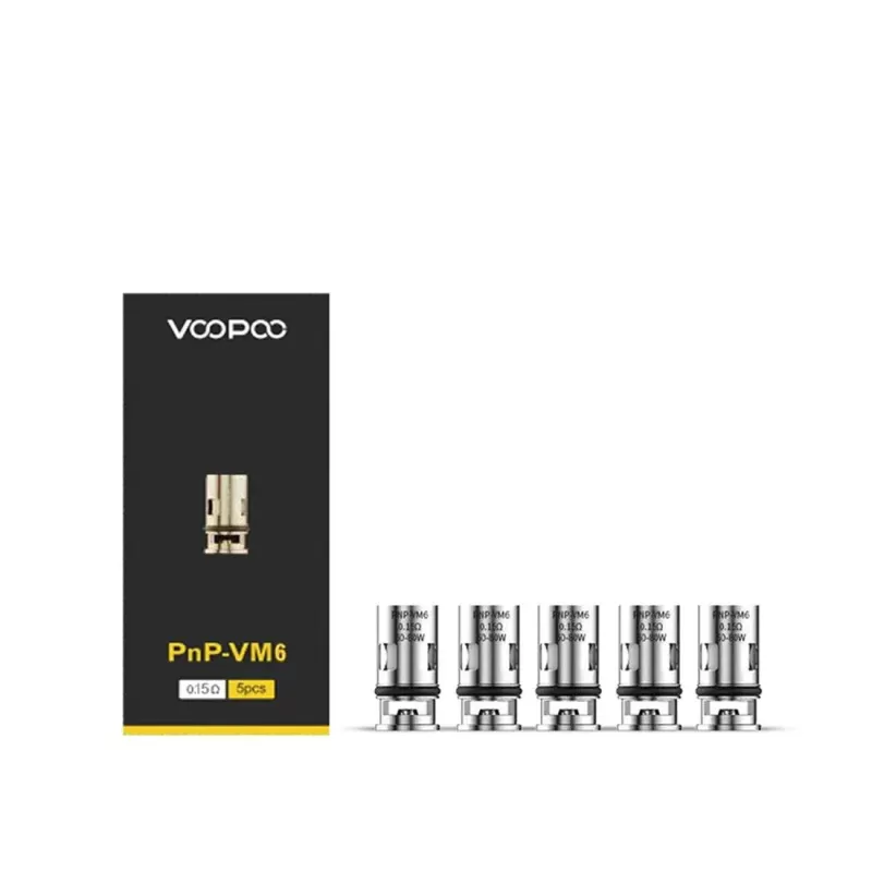VooPoo PnP Replacement Coils - VM5 0.2 (40-60W) - Image 2