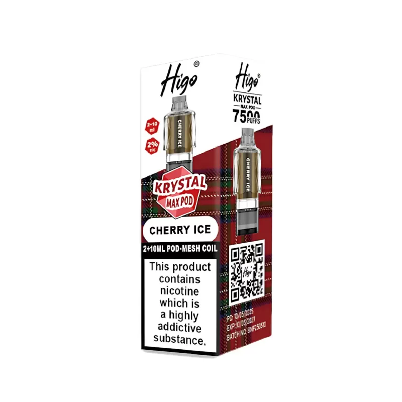 Higo Krystal Max 7500 Prefilled Pods - Menthol - Image 3