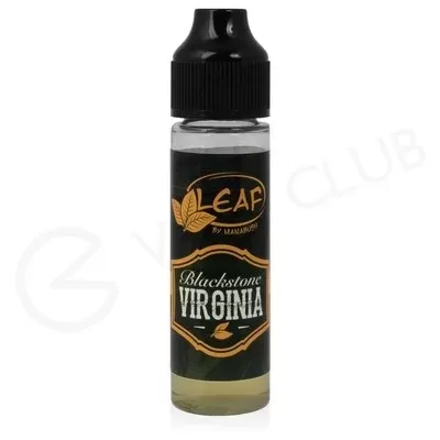 Blackstone Virginia Shortfill E-Liquid by Manabush Leaf Range