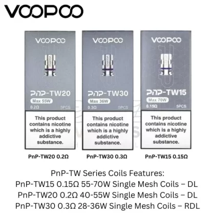 VOOPOO PnP-TW Series Coils