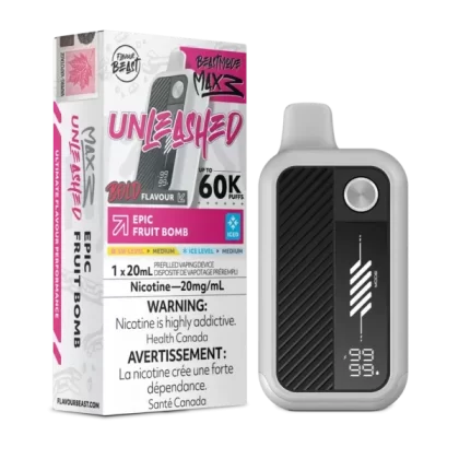 Flavour Beast Max 3 Disposable 60K - Bangin Blood Orange, Bomb Blue Razz (4F4E50)