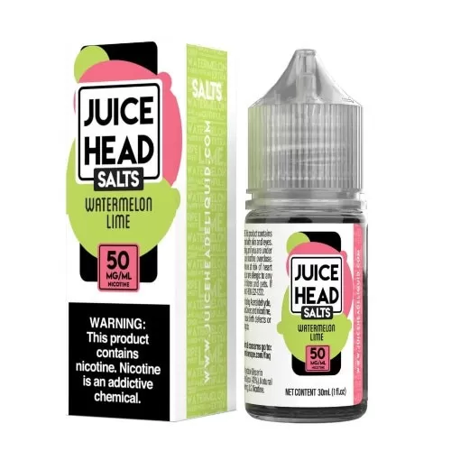 Juice Head Salt E-Liquid – Watermelon Lime 30ml
