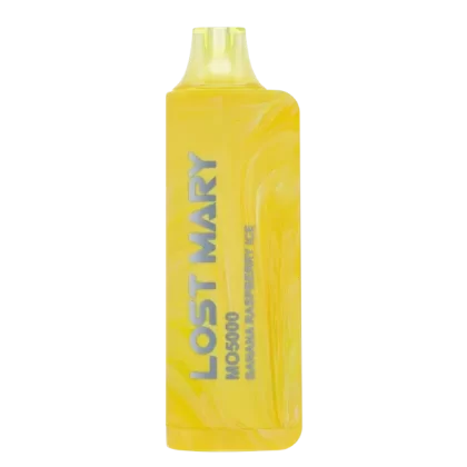 Banana Raspberry Ice Lost Mary MO5000 - Nicotine#50mg~Size#Single>5 Pack