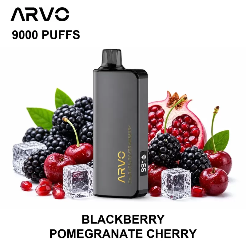 ARVO 9000 PUFFS – Blackberry Pomegranate Cherry - Ozvapeone (0AB209)