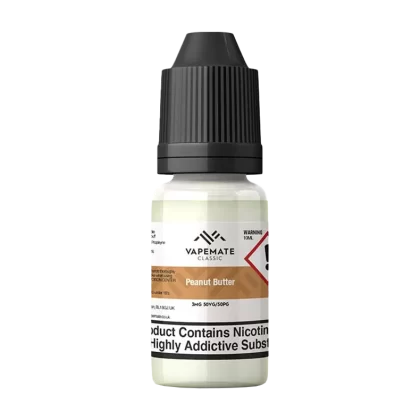 Vapemate Classic Peanut Butter 10ml - 50VG / 50PG / 6mg - Ecigwizard