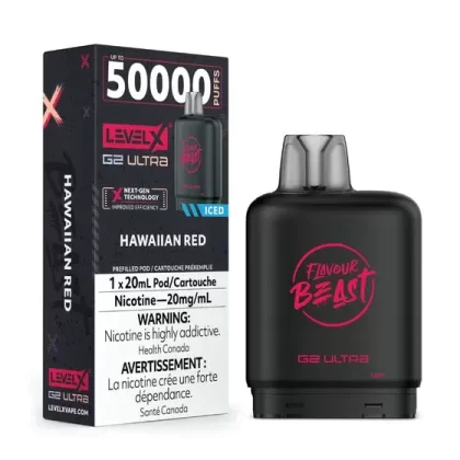 Level X Flavour Beast G2 Ultra – Hawaiian Red Iced