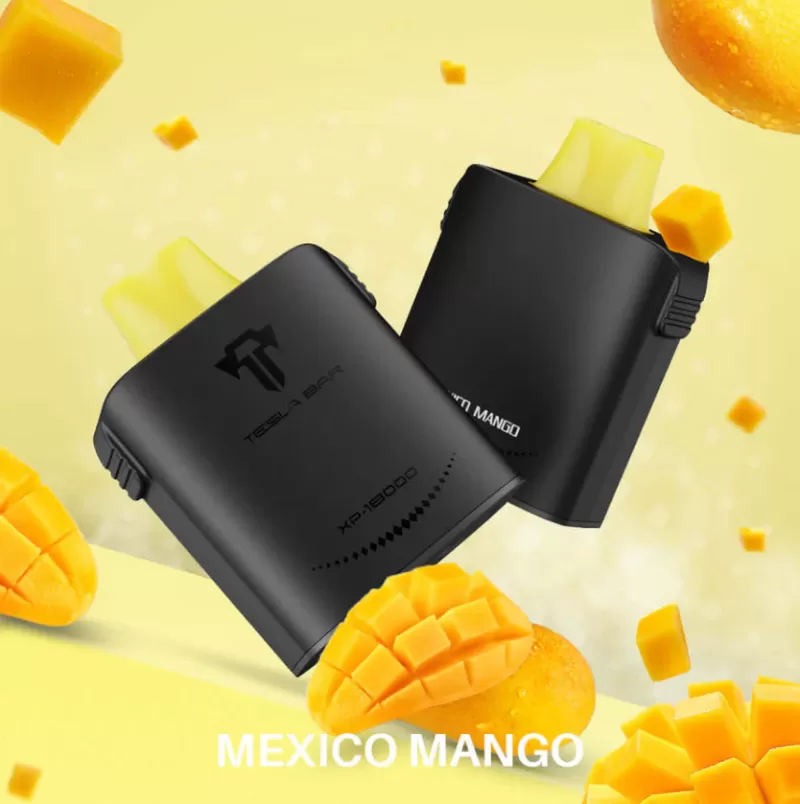 Tesla Bar XP 18K Pod 5% - Tropical Rambo, Mexico Mango - Image 3