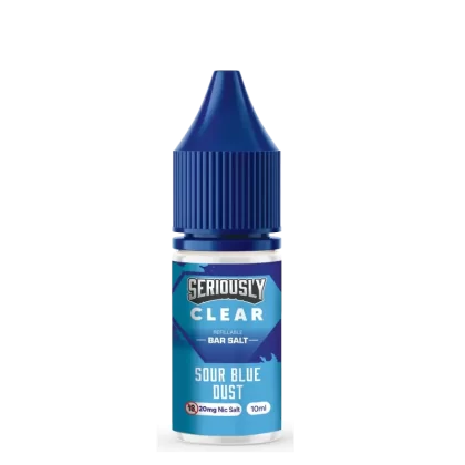 Seriously Clear Sour Blue Dust Nic Salt - 10 Pack