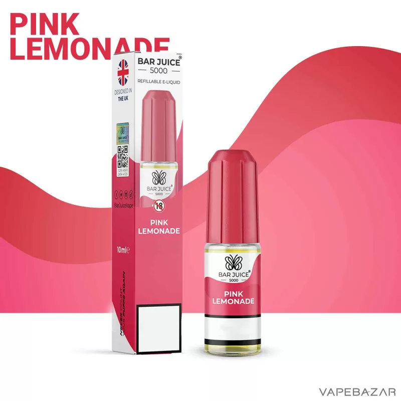 Bar Juice 5000 – Pink Lemonade – Nikotinfrei - Propylenglykol, Glycerin - Image 2