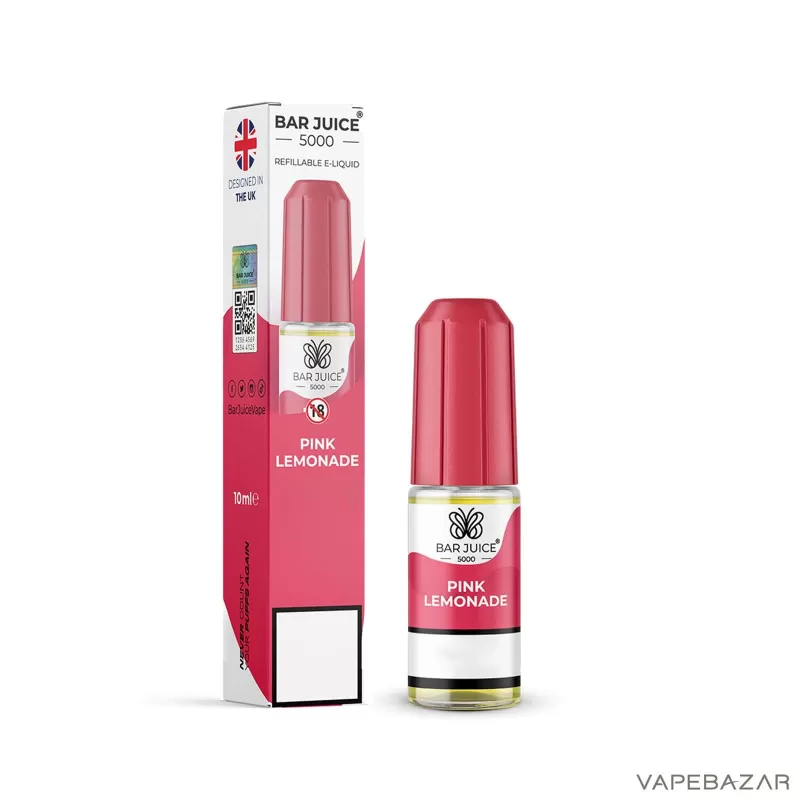 Bar Juice 5000 – Pink Lemonade – Nikotinfrei - Propylenglykol, Glycerin - Image 3