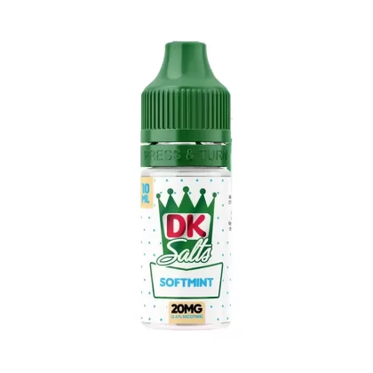 Donut King DK Soft Mint Nic Salt Vape Juice - 10 Pack - Strength 10mg