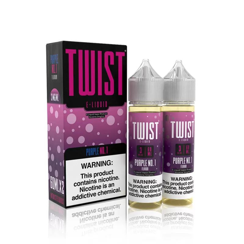 Twist E-Liquid – Purple No. 1 (Berry Medley Lemonade) – 60ml (x2)