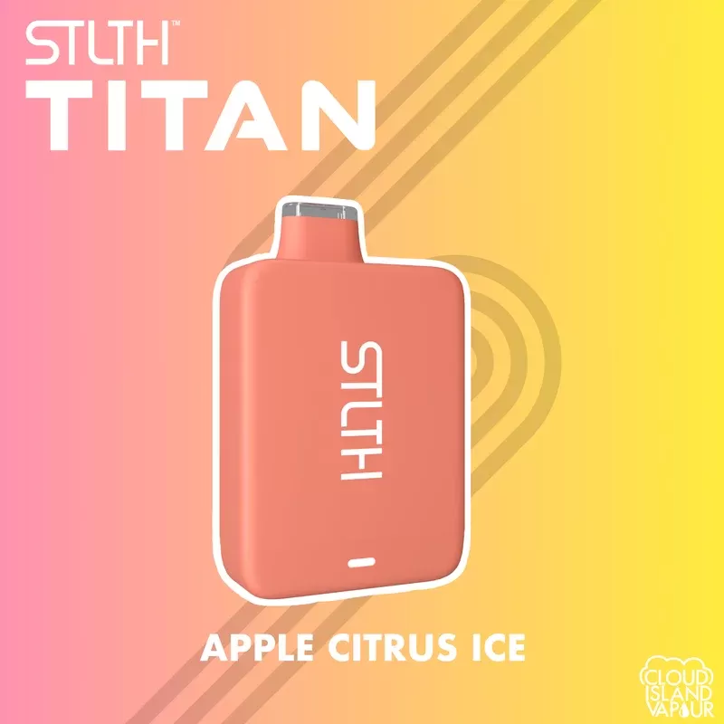 STLTH TITAN 10K Disposable Vape – Apple Citrus Ice