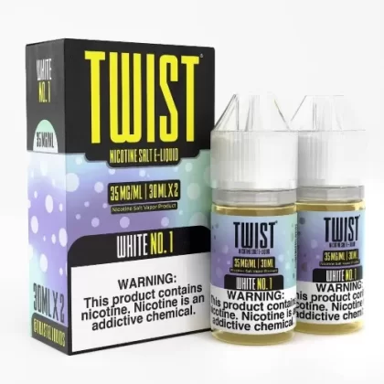 Twist E-Liquid Salts – White No. 1 – 30ml (x2)