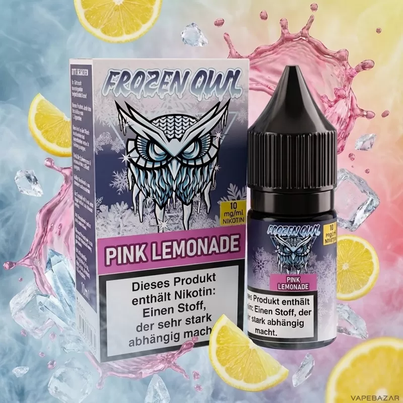 Frozen OWL Nikotinsalz Liquid – Pink Lemonade - Vapebazar