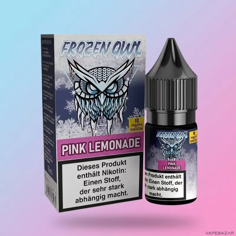 Frozen OWL Nikotinsalz Liquid – Pink Lemonade - Vapebazar - Image 2