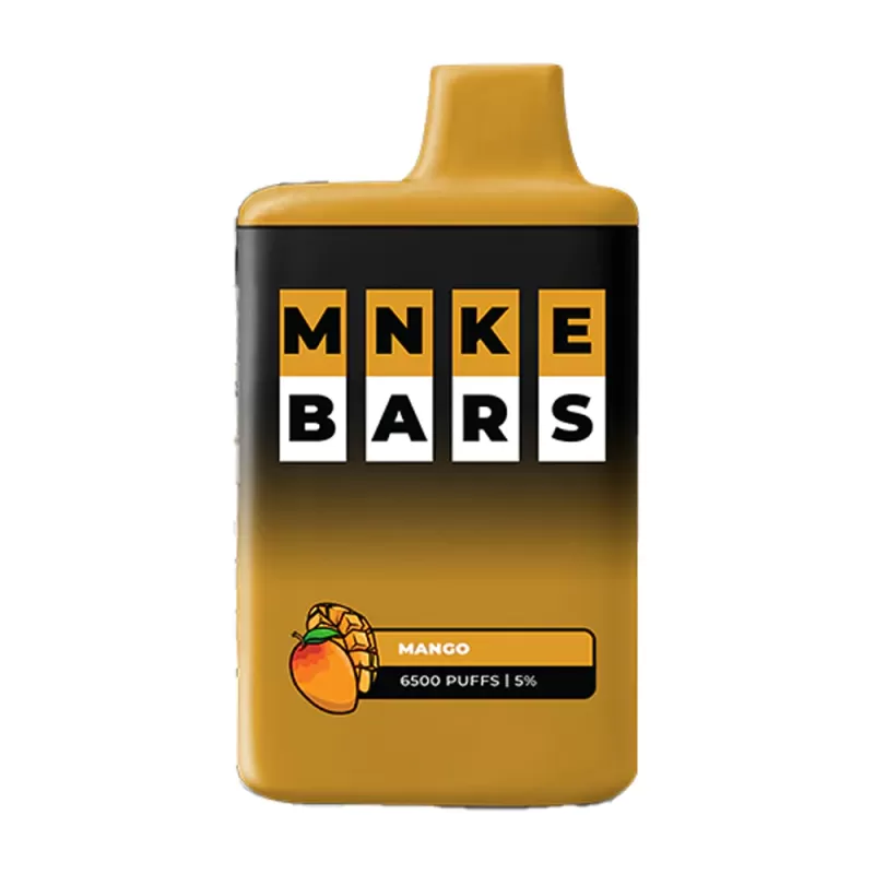 MNKE Bars Disposable Vape – Mango 6500 Puffs