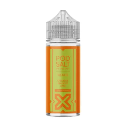 Pod Salt Orange Mango Lime 100ml Vape Juice By Nexus - O Nic Shots