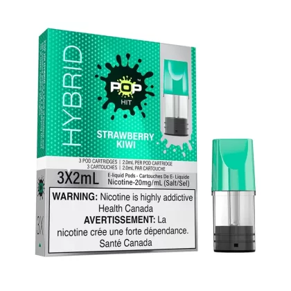 Pop Pods Strawberry Kiwi Hybrid 2%