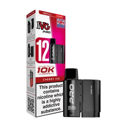 Cherry Ice IVG Pro 12 Refill Pack - 10mg