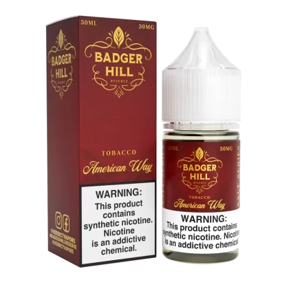 BADGER HILL RESERVE SALT - Vaporider Deals (DA2BDE)
