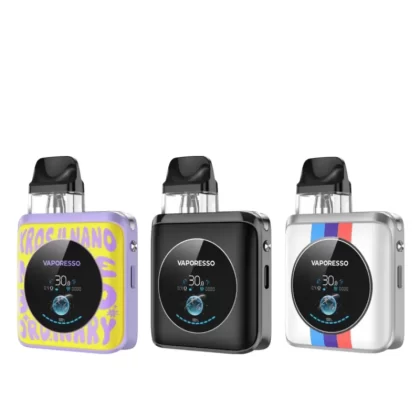 Vaporesso Xros 4 Nano Pod Vape Kit - Race Track, Word-Pop Yellow; Pod Kit