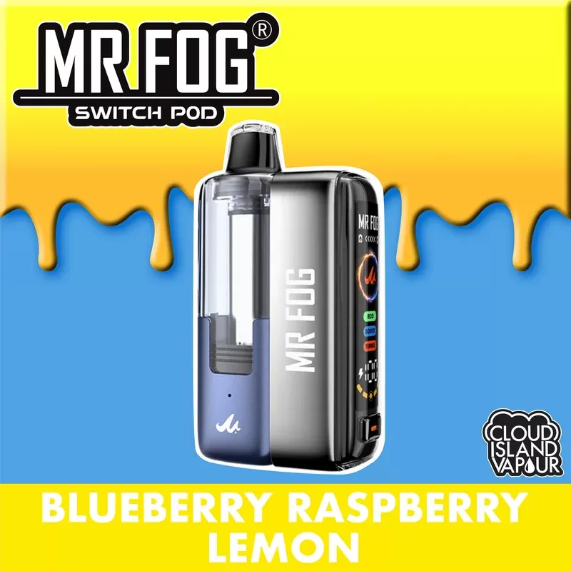MR FOG SWITCH POD Starter Kit – Blueberry Raspberry Lemon