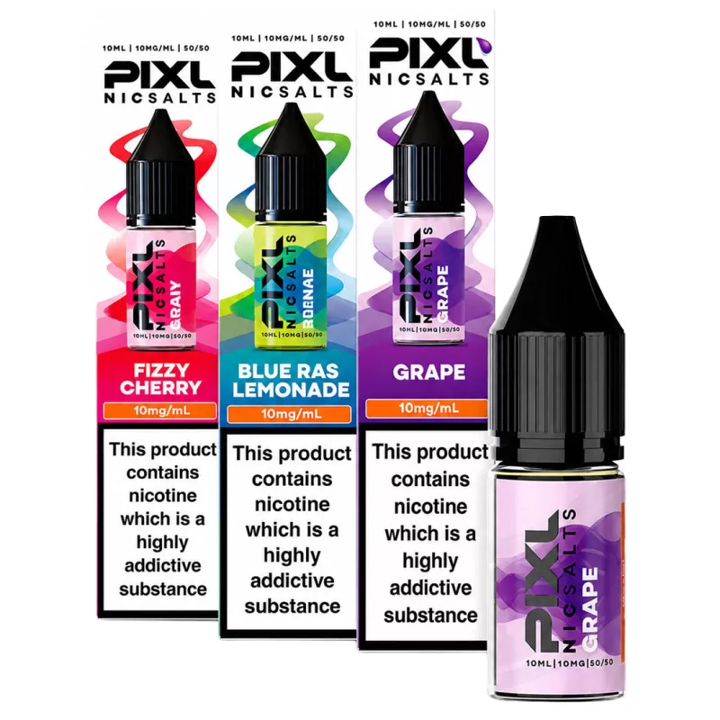 PIXL Salt 10ml 10mg - Rhubarb Raspberry
