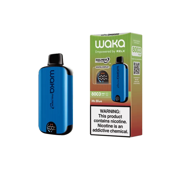 WAKA SoPro DM8000 14mL 8000 Puff Disposable *** - Strawberry Watermelon - Image 2