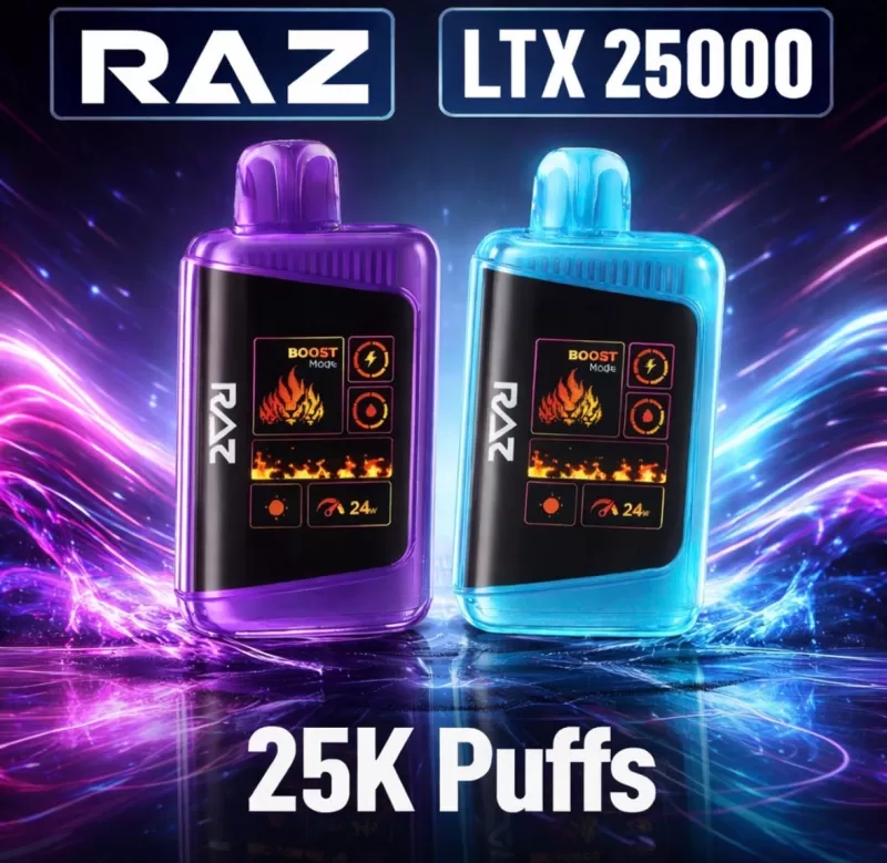 RAZ LTX 25000 - Blue Raz Gush (Gush Edition) - Vapeciga