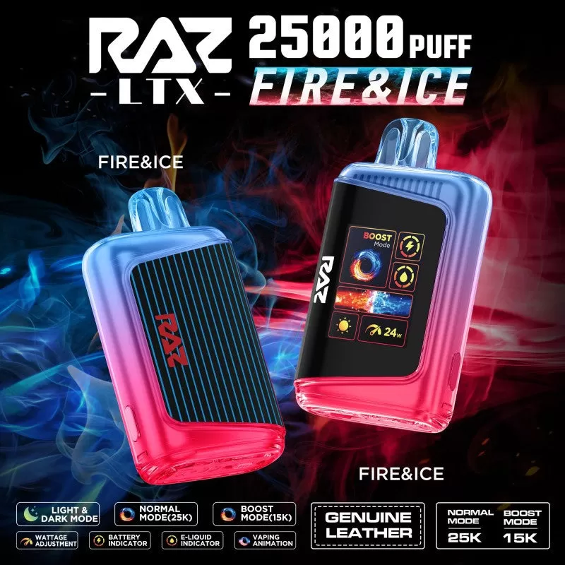 RAZ LTX 25000 - Blue Raz Gush (Gush Edition) - Vapeciga - Image 2