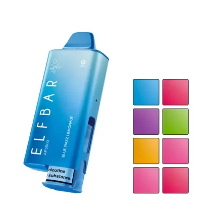 Elf Bar AF5500 Prefilled Pod Kit - Blue Razz Lemonade, Blueberry Ice (E97A50)