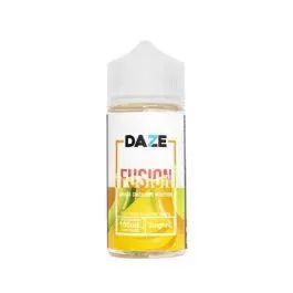 7 Daze Fusion Banana Cantaloupe Honeydew Vape e-Liquid 100mL - Beyondvape
