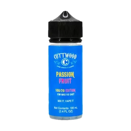 Cuttwood Passion Fruit 100ml Vape Juice - 1 x 18mg Nic Shot