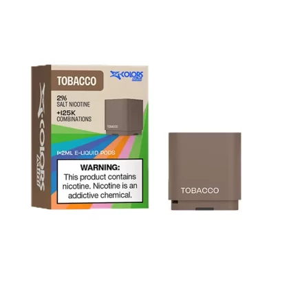 Zlabs Zcolors Mini Tobacco Pod - Nicotine Strength#Tobacco