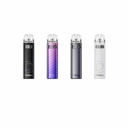Uwell Dillon EM 25W Vape Pod System Kit - Luxury Black Gold, Off White Micro Arc