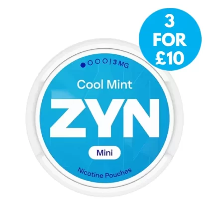 Zyn Snus 3mg Mini Nicotine Pouches - Vape Co