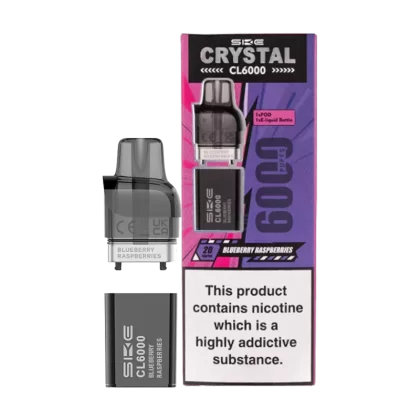 Blueberry Raspberries SKE Crystal CL6000 Pods - Ecigwizard