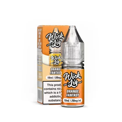 Wick Liq Bar Juice Orange Fantasy 10ml Nic Salts E-Liquid - 10mg