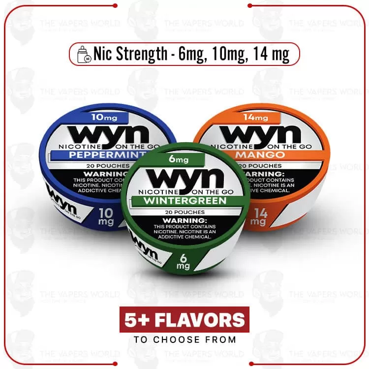 WYN Nicotine Pouches - Thevapersworld