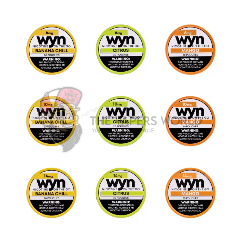 WYN Nicotine Pouches - Thevapersworld - Image 2