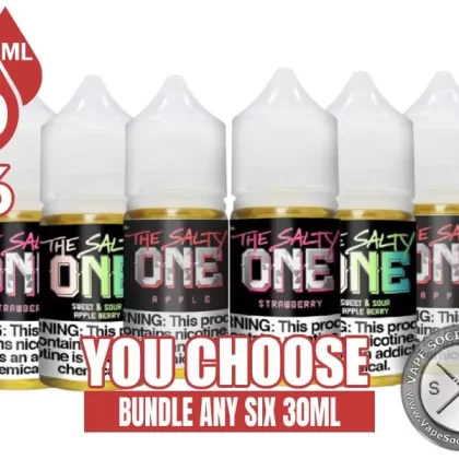 THE SALTY ONE Bundle 6x30ml (180ml)